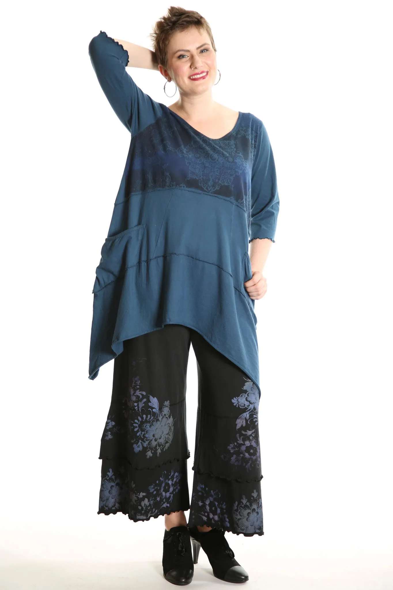 2222 Vector Tunic New Verona-Printed