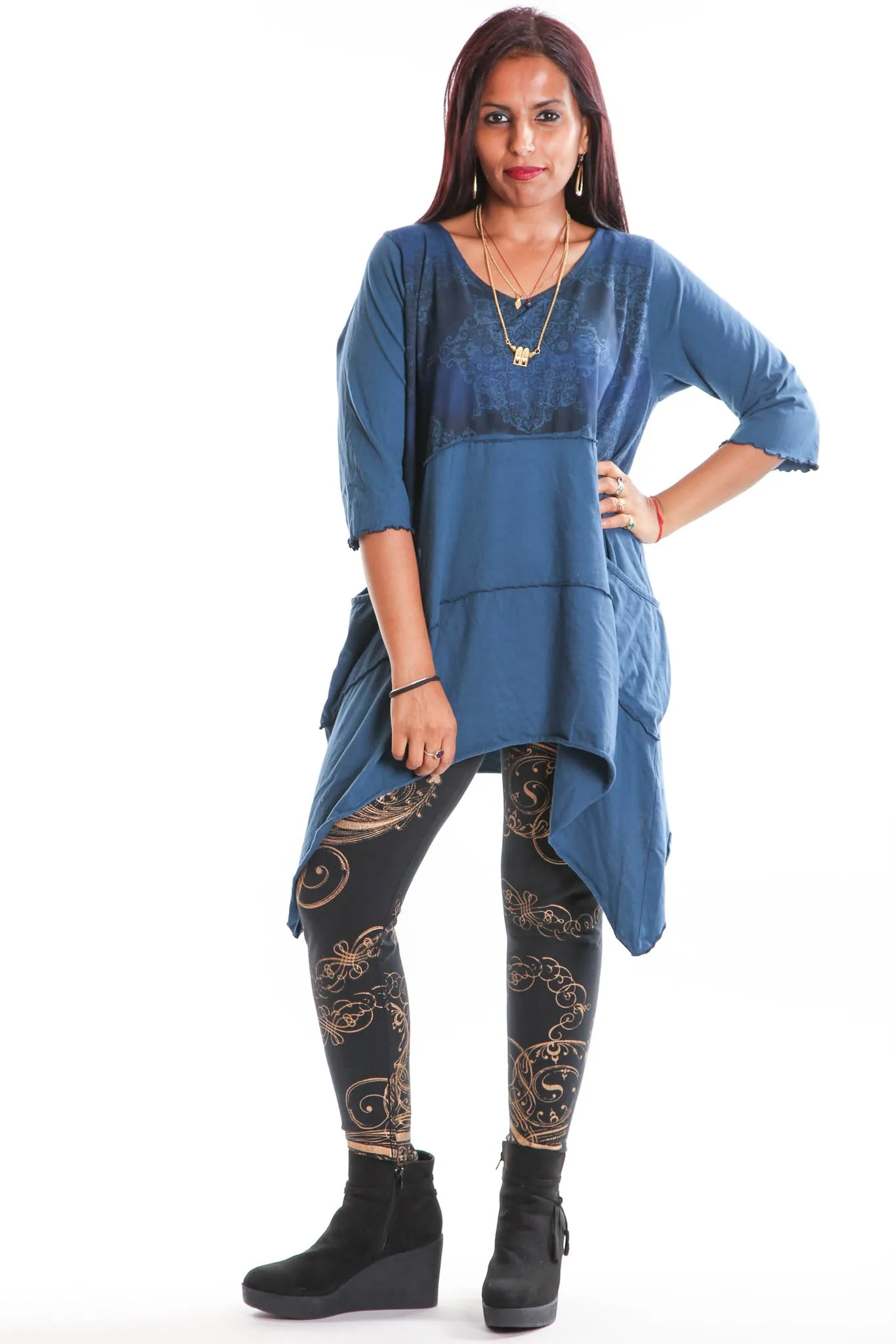 2222 Vector Tunic New Verona-Printed