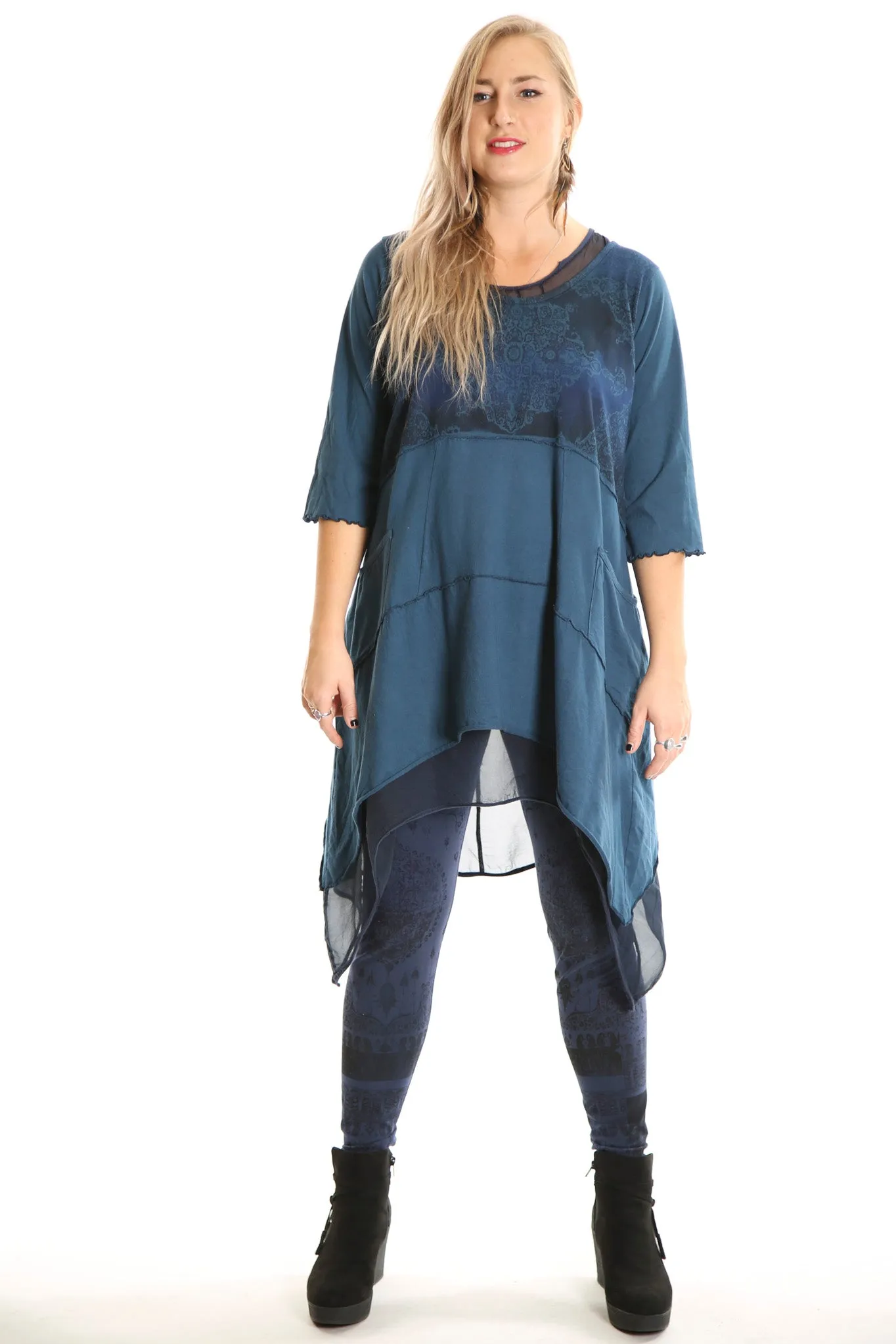 2222 Vector Tunic New Verona-Printed