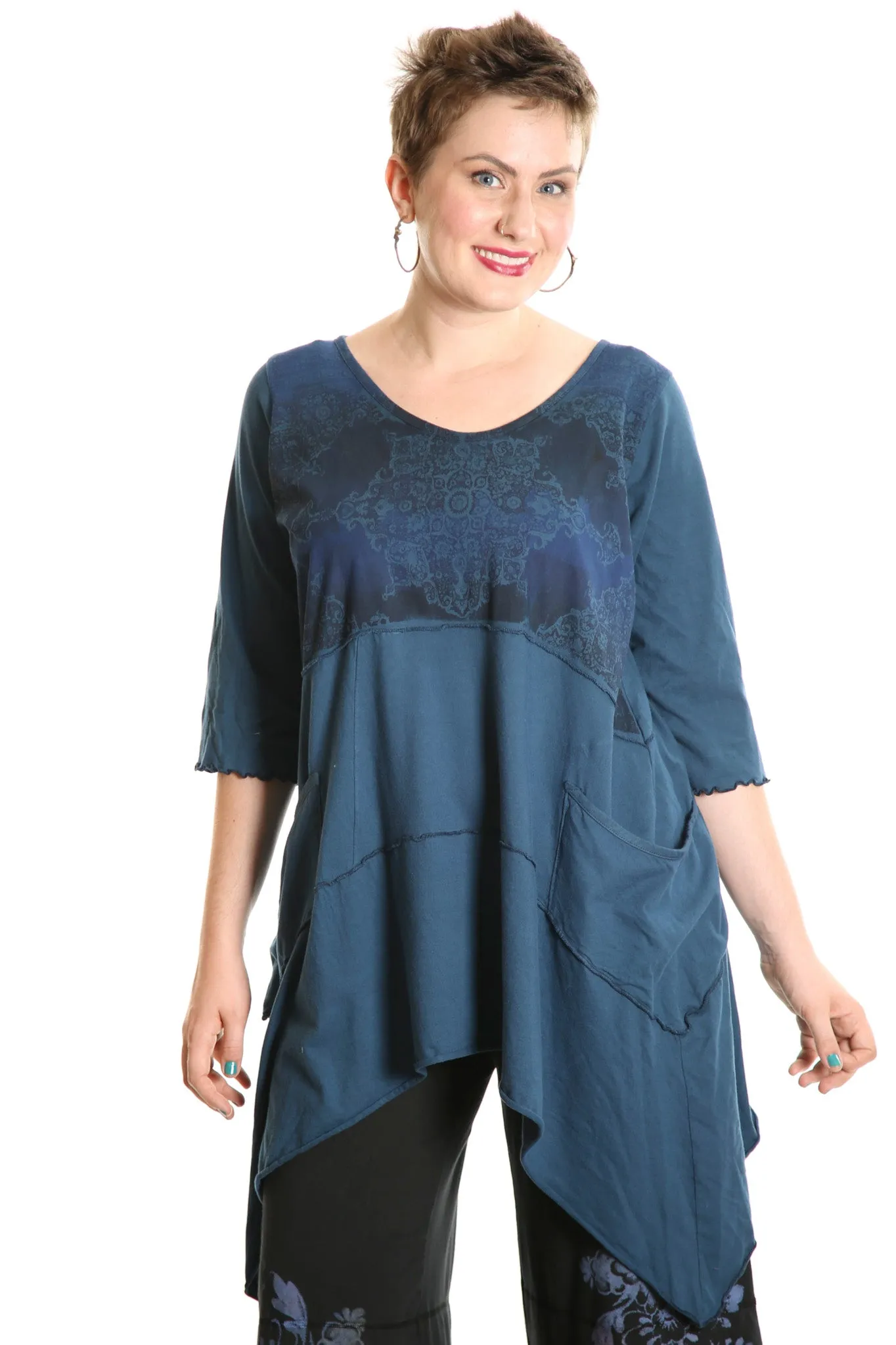 2222 Vector Tunic New Verona-Printed
