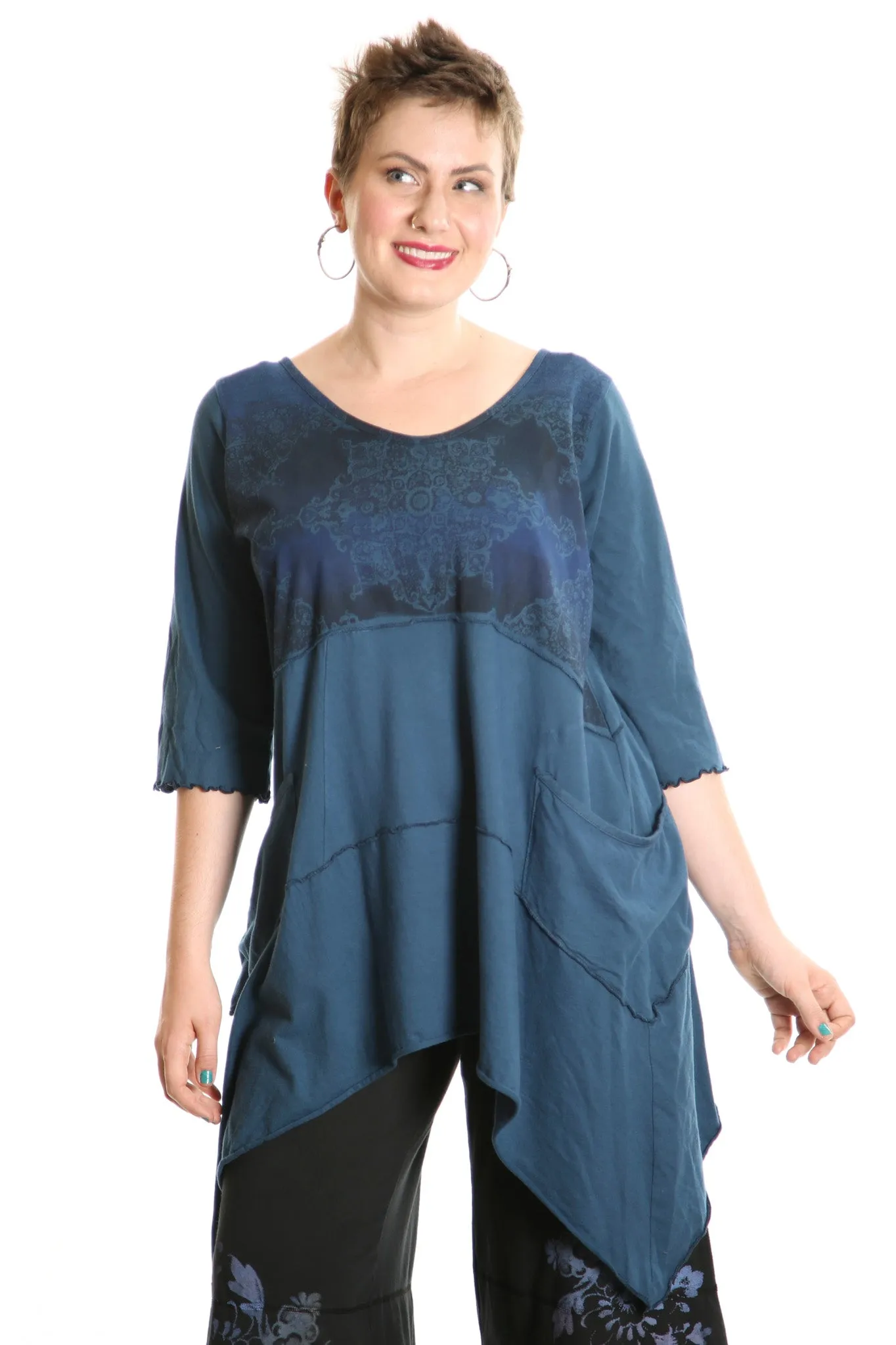 2222 Vector Tunic New Verona-Printed