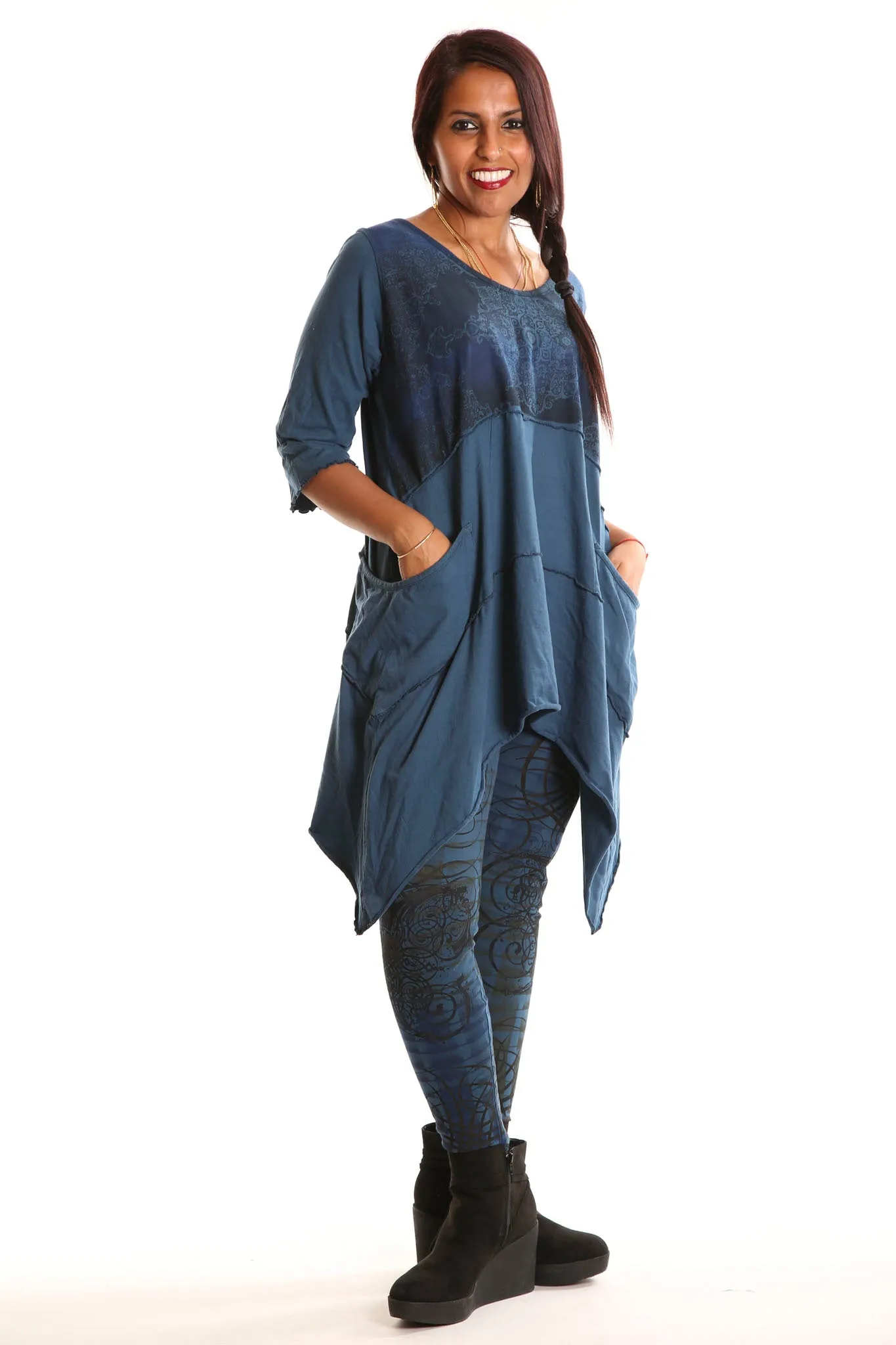 2222 Vector Tunic New Verona-Printed