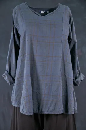 2288 Caravan Camp Tunic-Blue Cypress-U