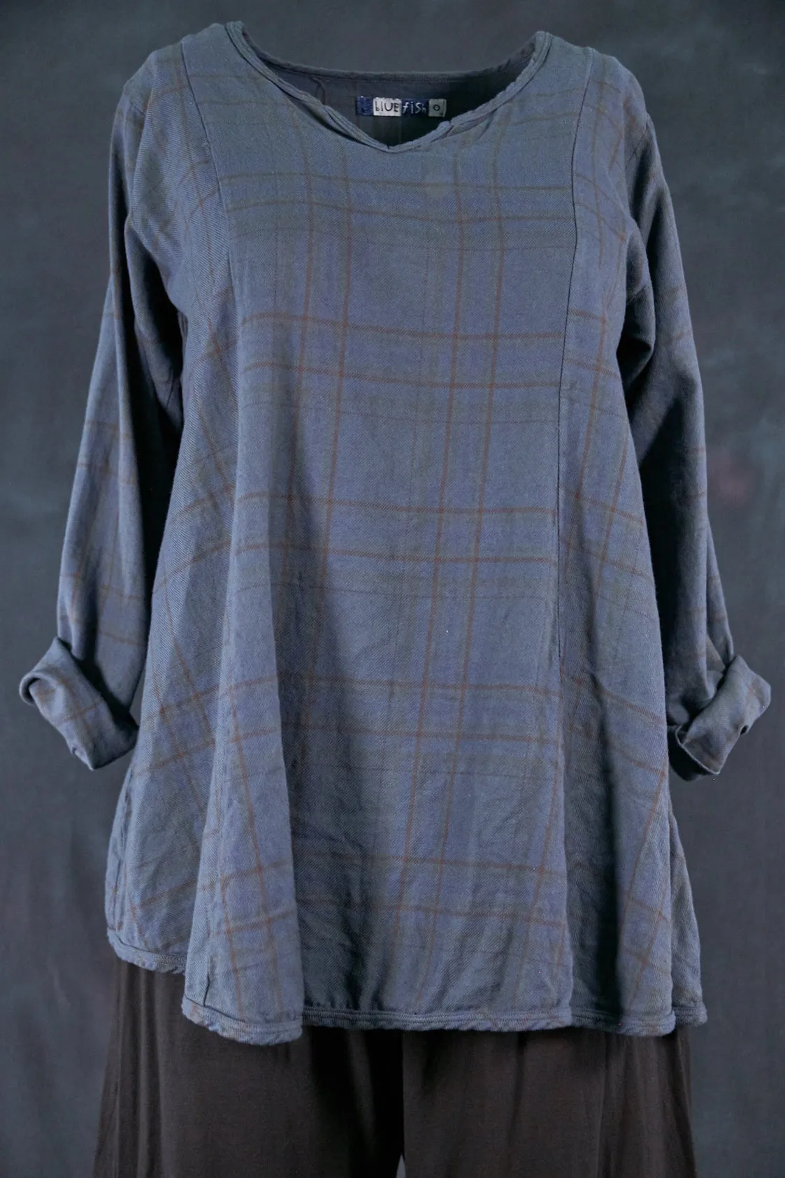 2288 Caravan Camp Tunic-Blue Cypress-U