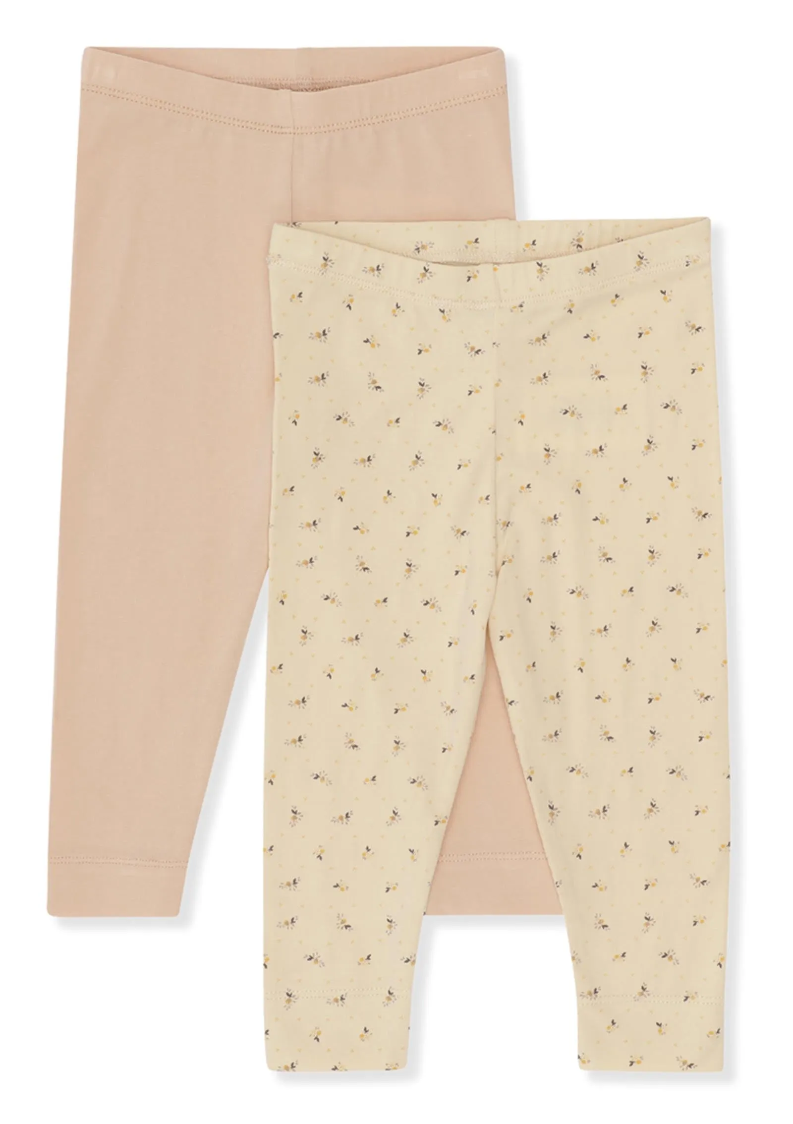 2er-Set Leggings 'Basic' Pètales