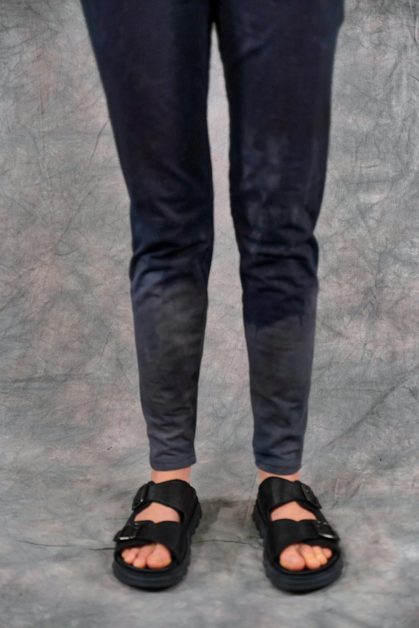 3136 Hand dyed Heavyweight Legging-Night/Twilight