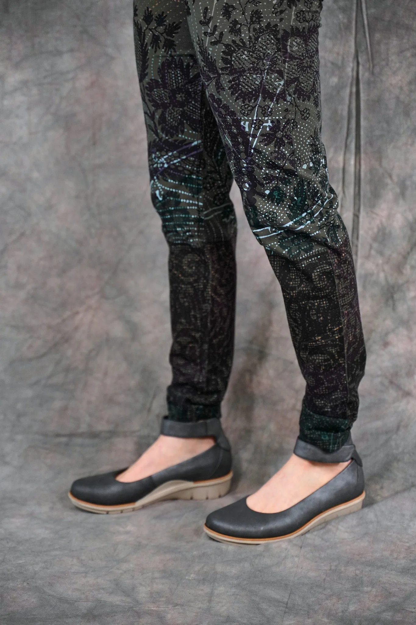 3136 Handprinted Heavyweight Legging Boreal-P