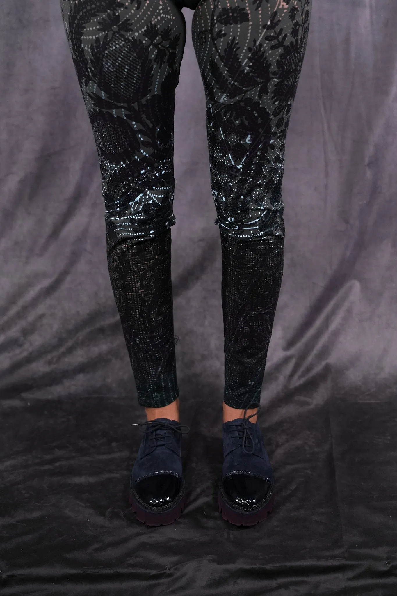 3136 Handprinted Heavyweight Legging Boreal-P