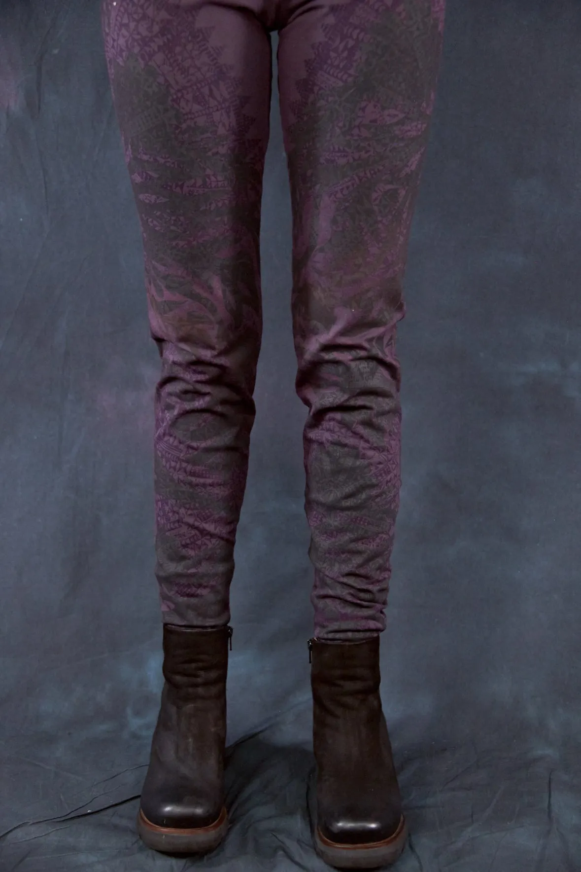 3136 Heavyweight Legging Dulse-P