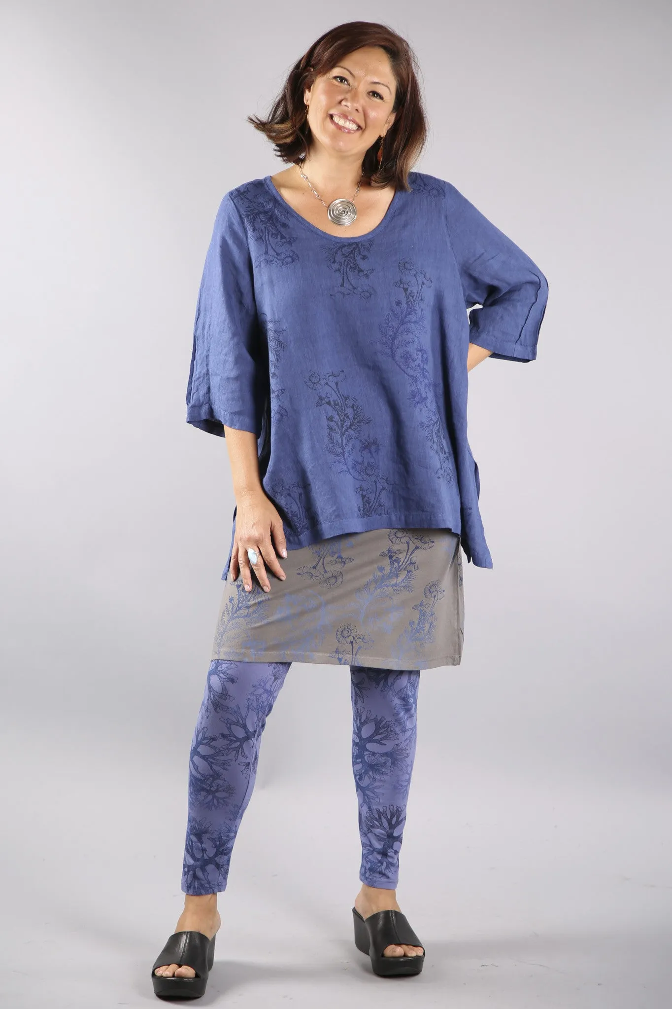 3136 Lightweight Legging Deep Periwinkle-P