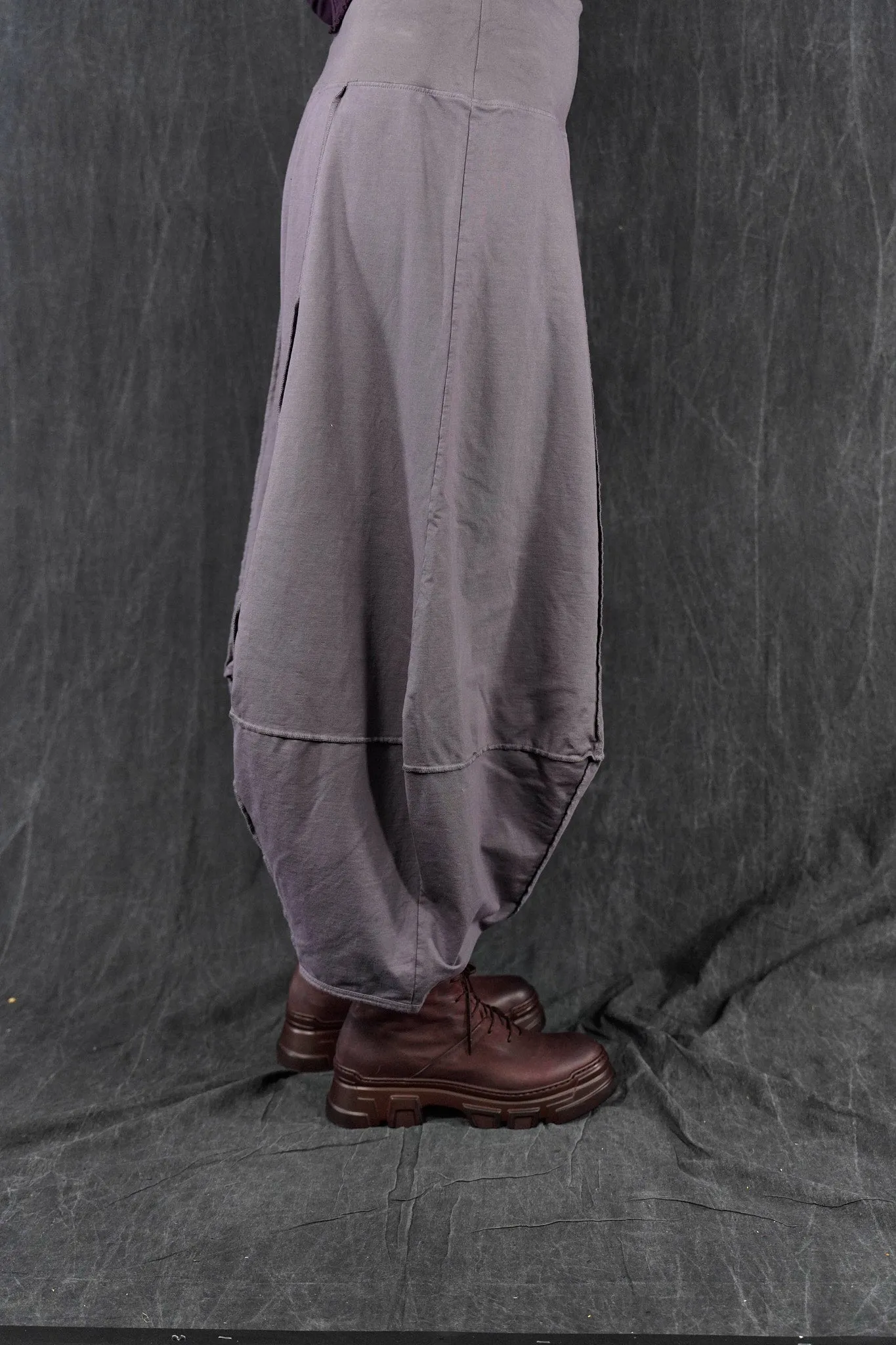 3273 Heavy French Terry Four Square Pant Metal-U