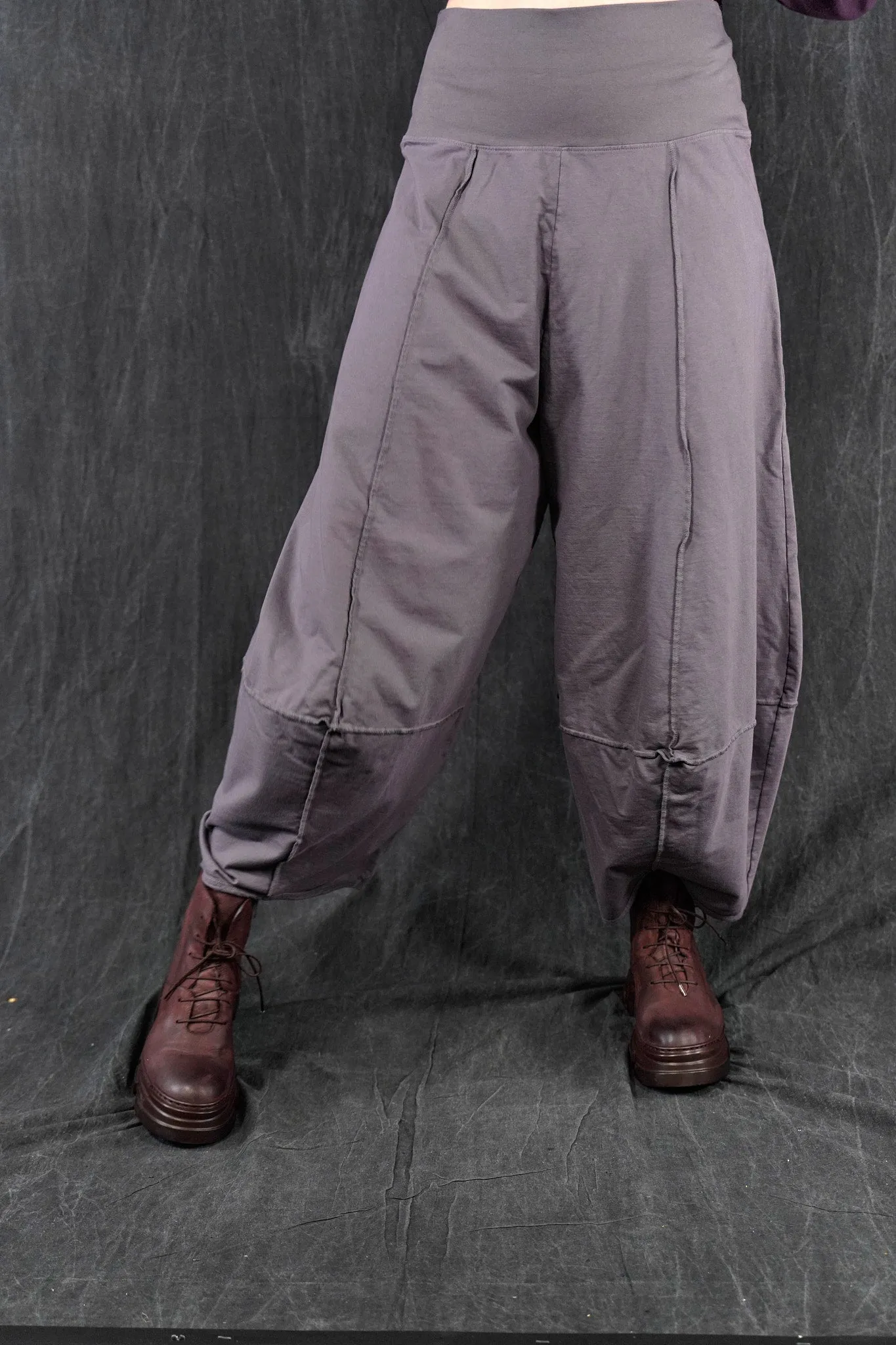 3273 Heavy French Terry Four Square Pant Metal-U