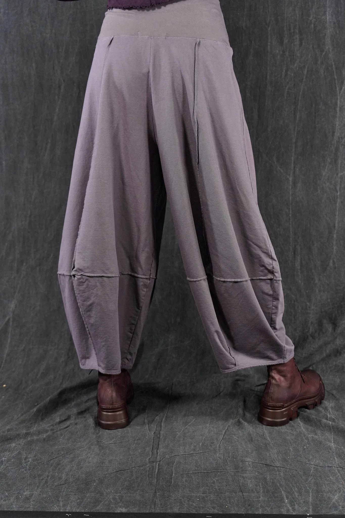 3273 Heavy French Terry Four Square Pant Metal-U