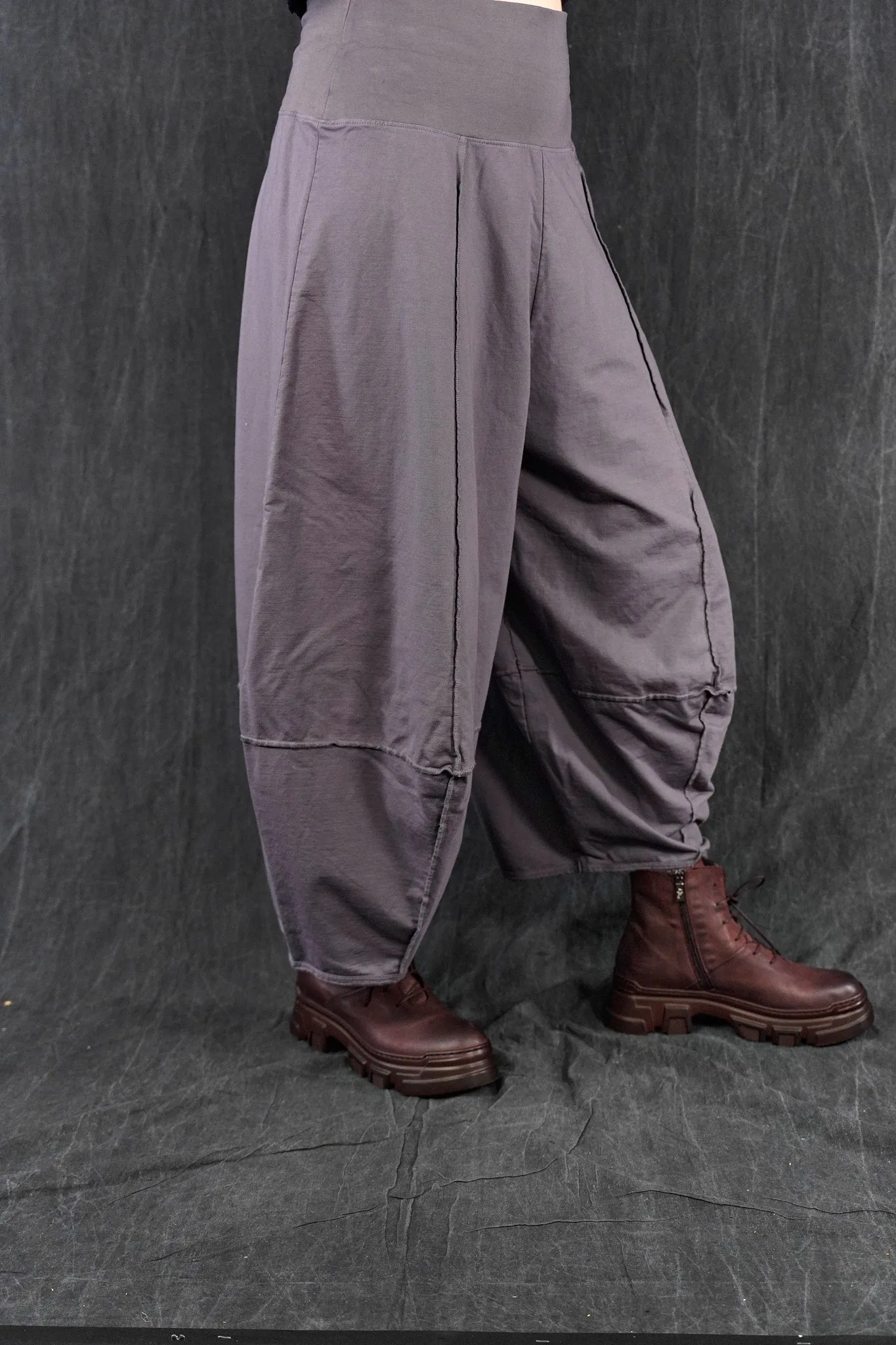 3273 Heavy French Terry Four Square Pant Metal-U
