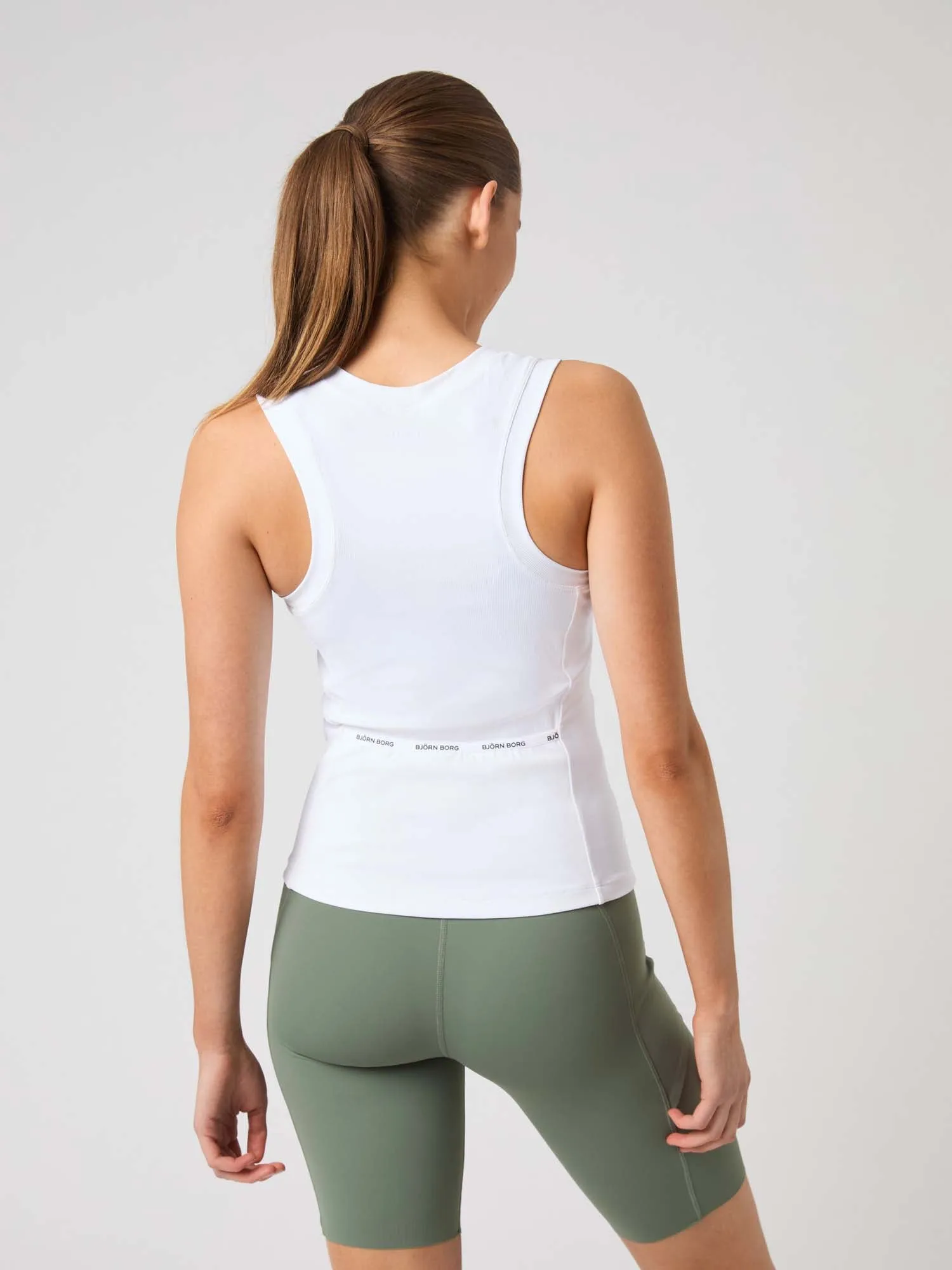 Ace Pockey Ribbed Tank top