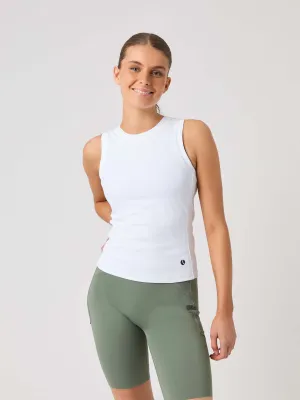 Ace Pockey Ribbed Tank top
