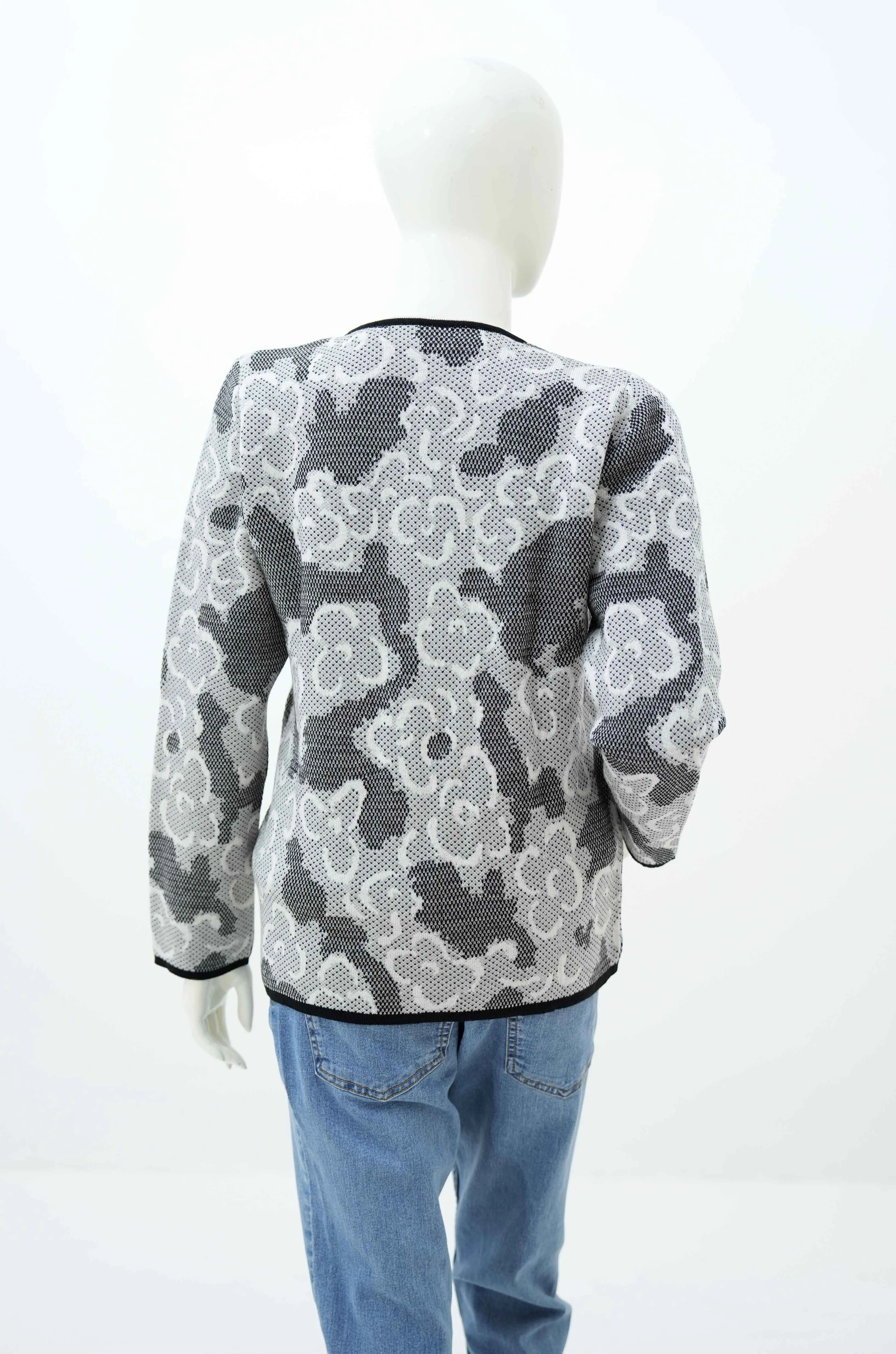 Acrylic Wool Cardigan