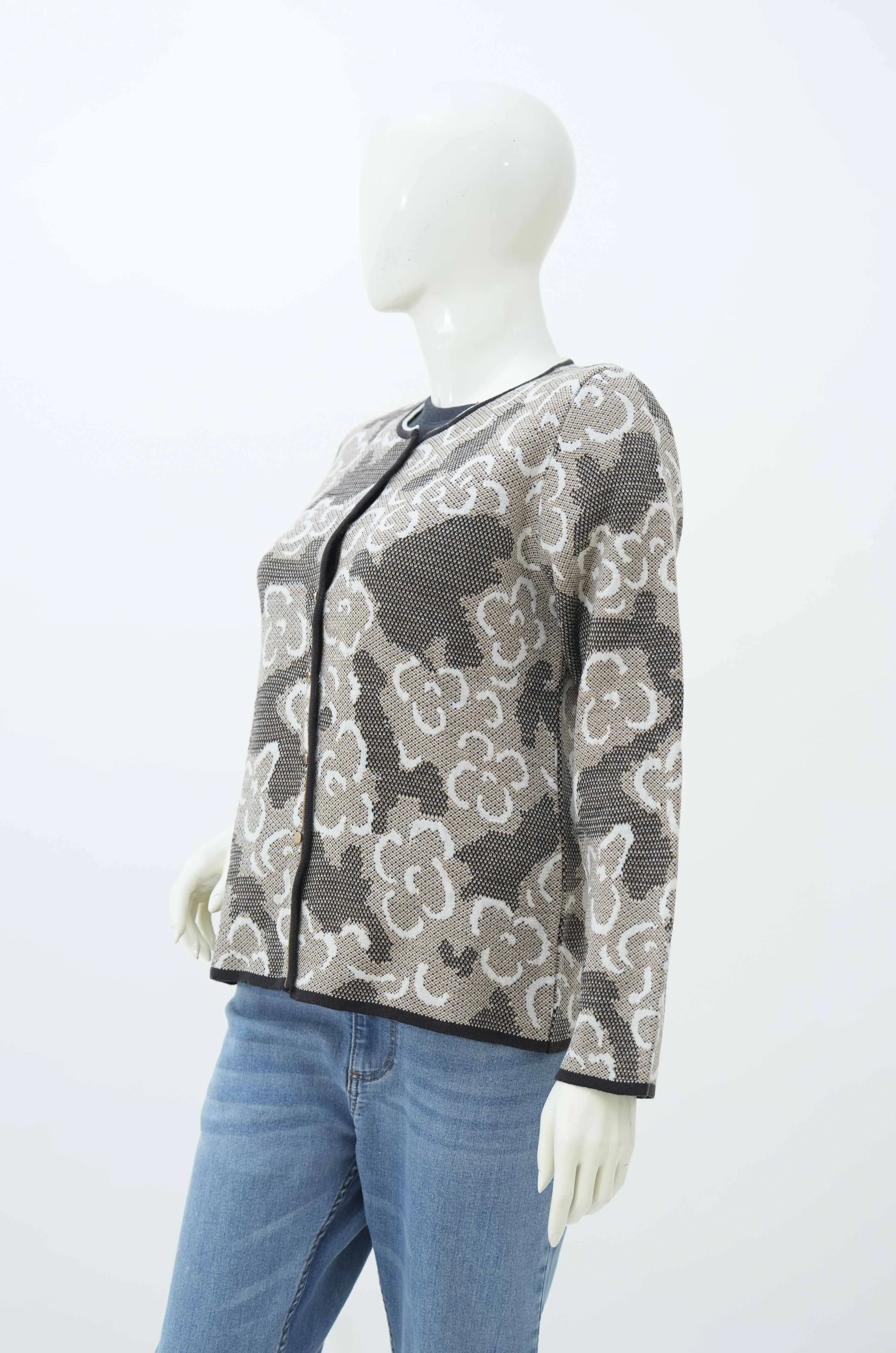 Acrylic Wool Cardigan