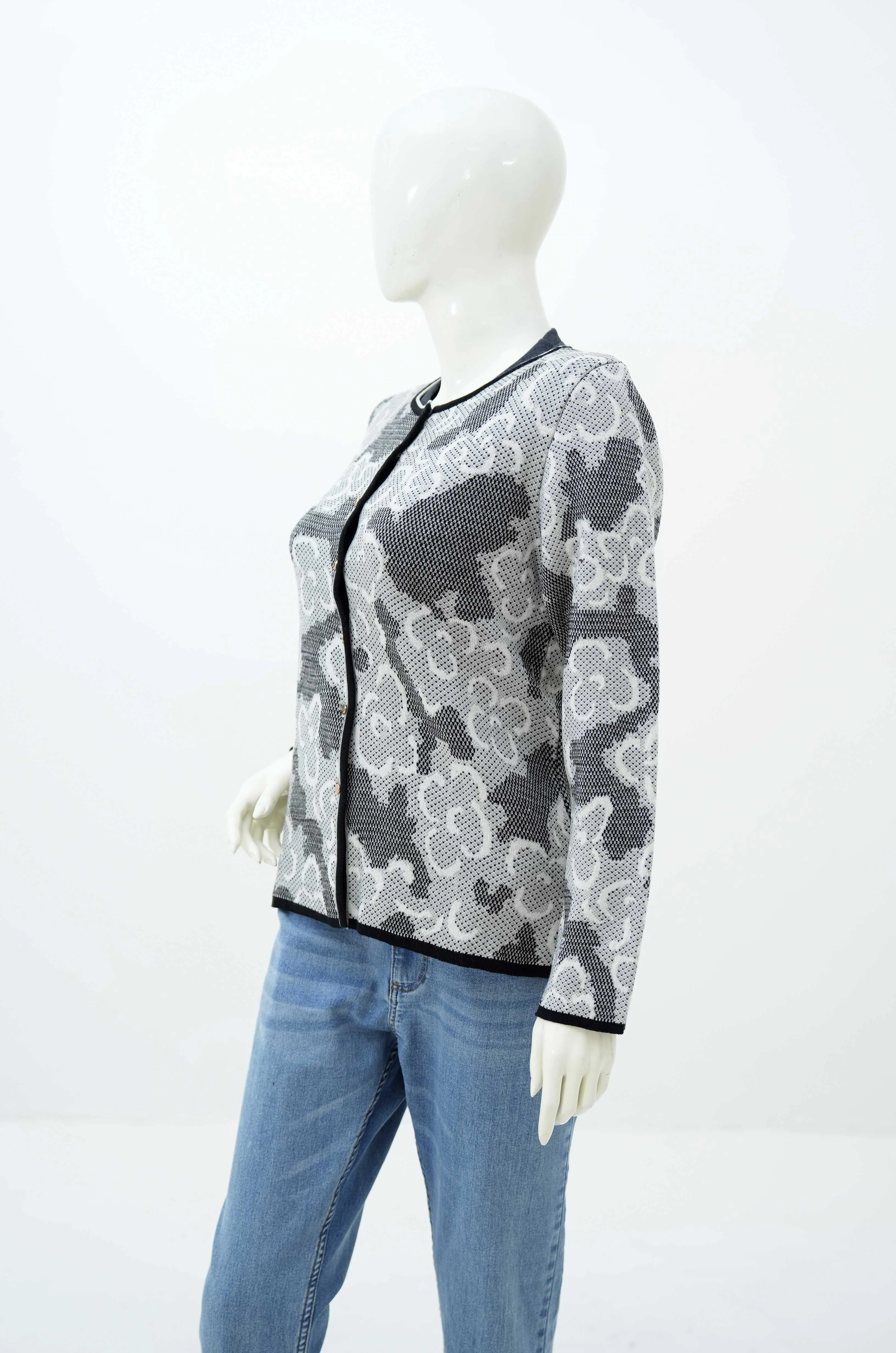 Acrylic Wool Cardigan
