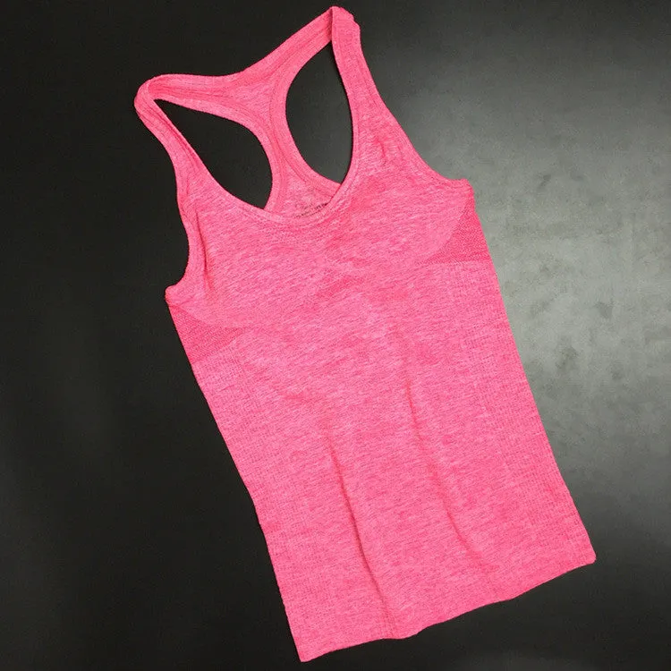 Active Fashion style tank top quick dry Ladies Camis Fitness Tanks