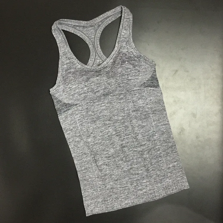 Active Fashion style tank top quick dry Ladies Camis Fitness Tanks