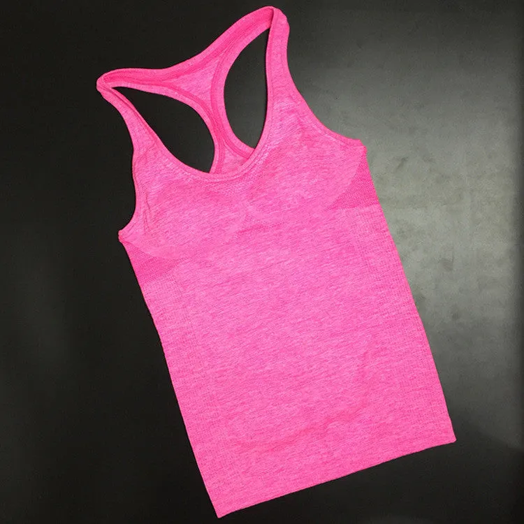 Active Fashion style tank top quick dry Ladies Camis Fitness Tanks