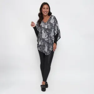 Addie Poncho Top