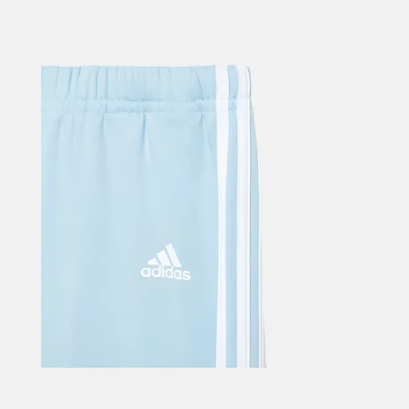Adidas Badge of Sport French Terry Kids Unisex Tracksuit (6-4year) -Clesky/White