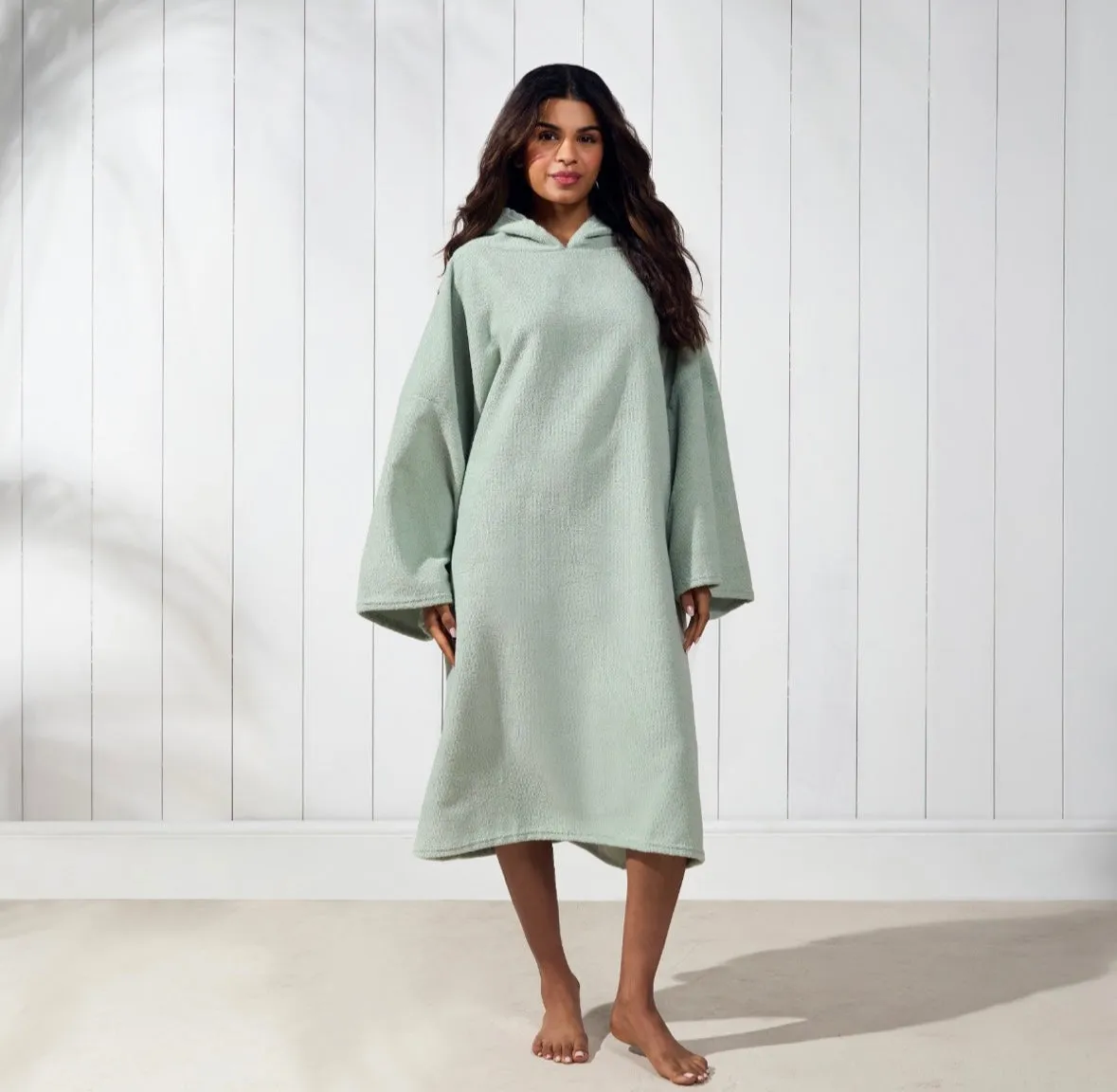 Adult Towel Poncho - Navy Blue