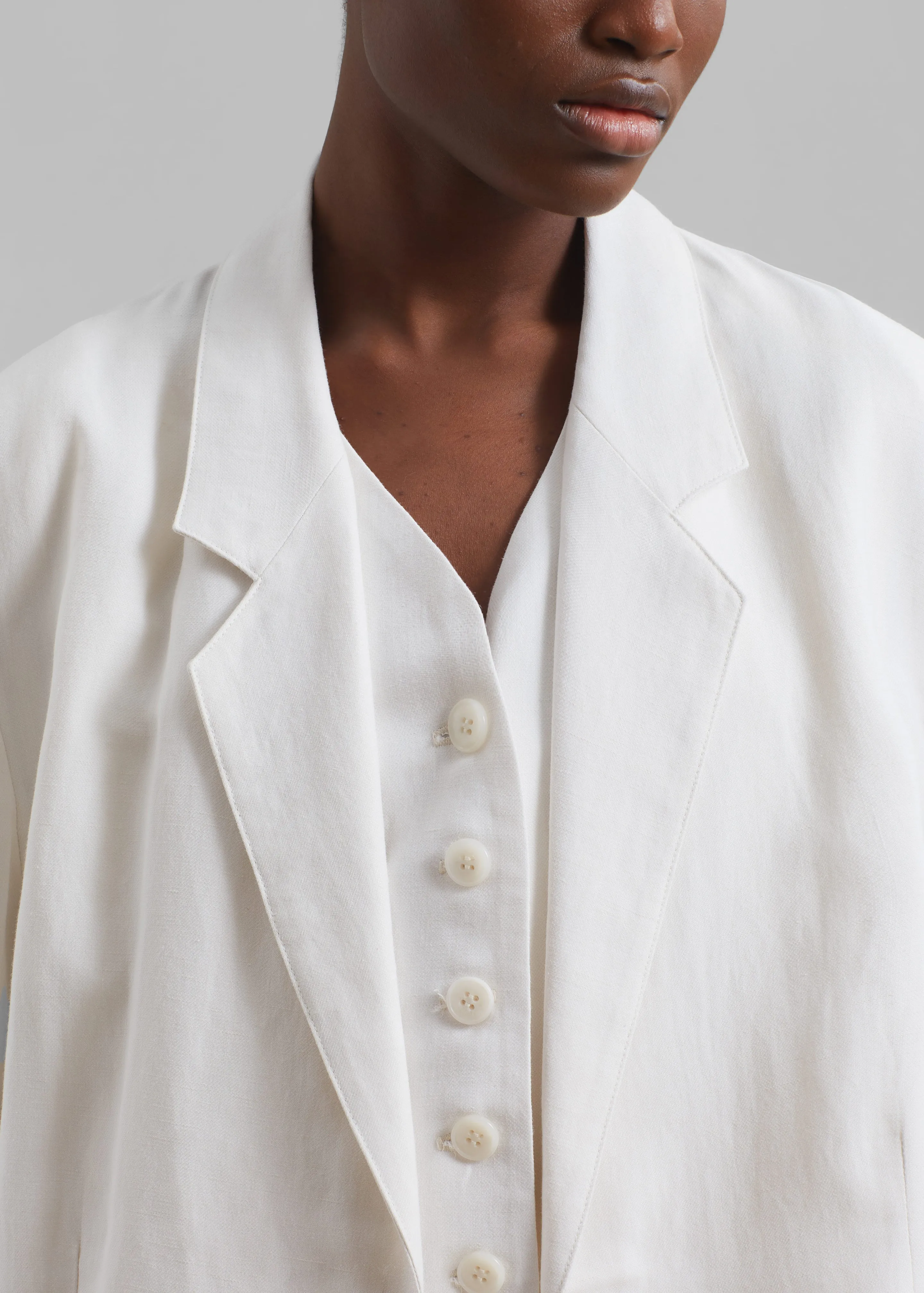 Aiden Blazer - White