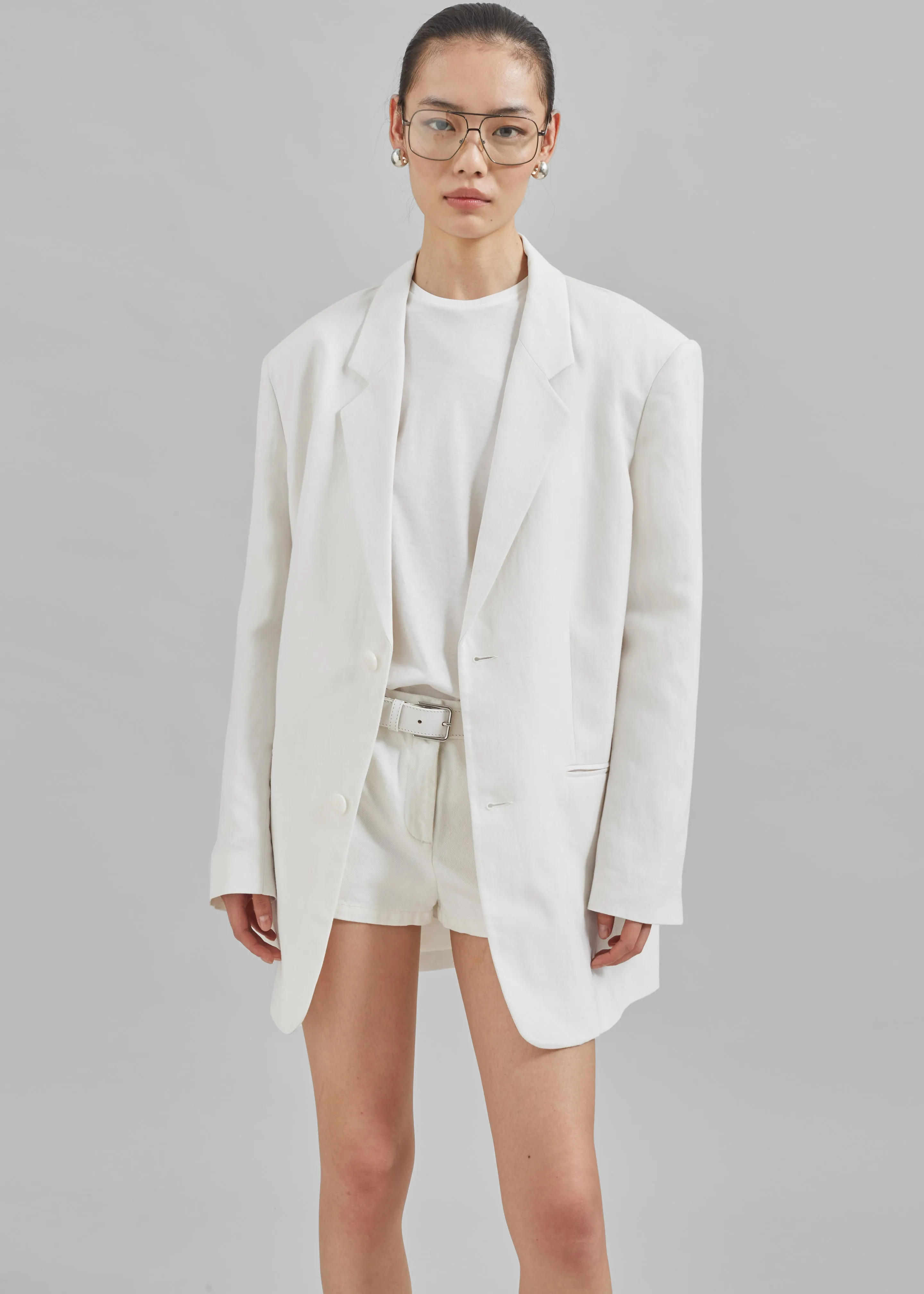 Aiden Blazer - White