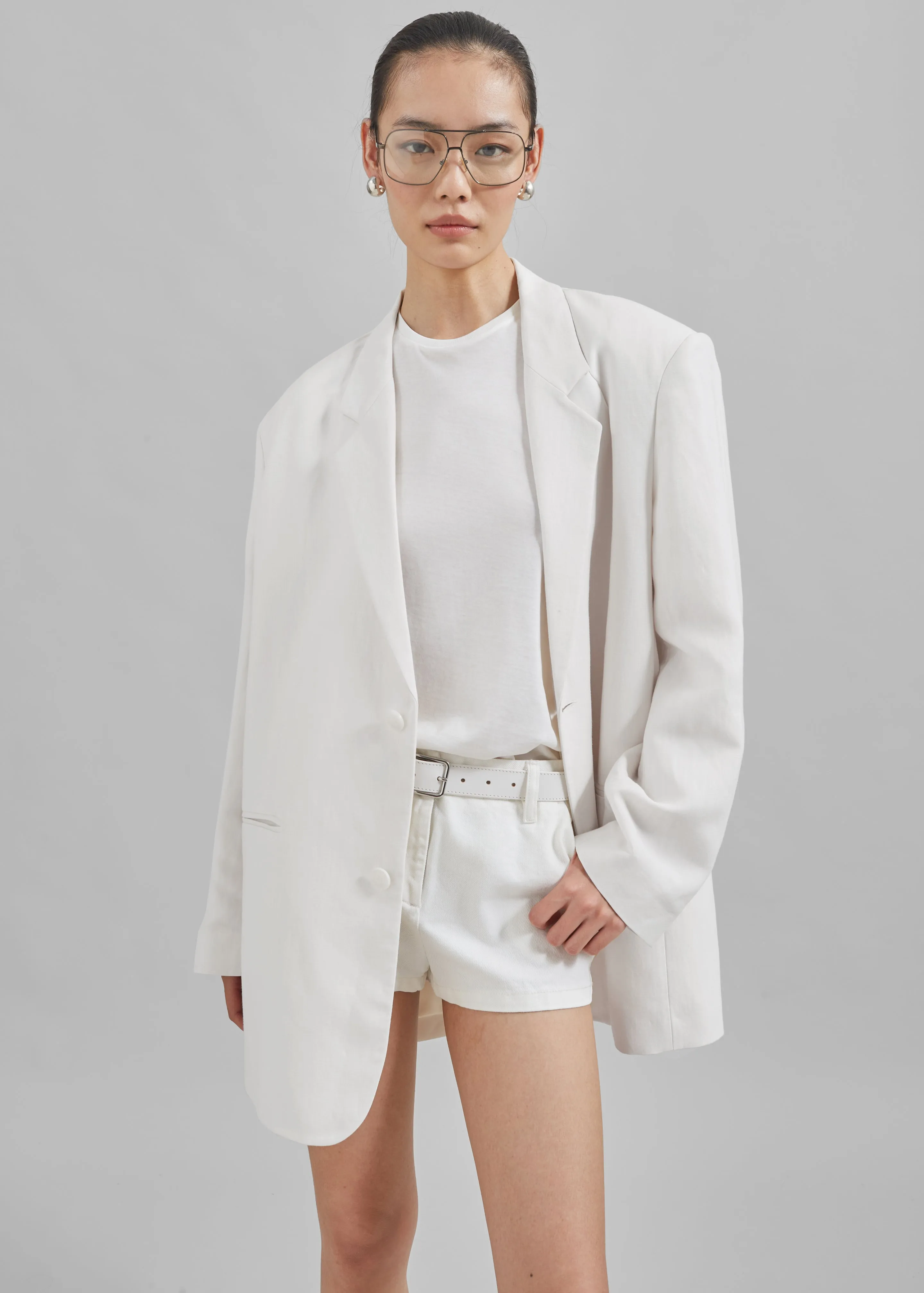 Aiden Blazer - White