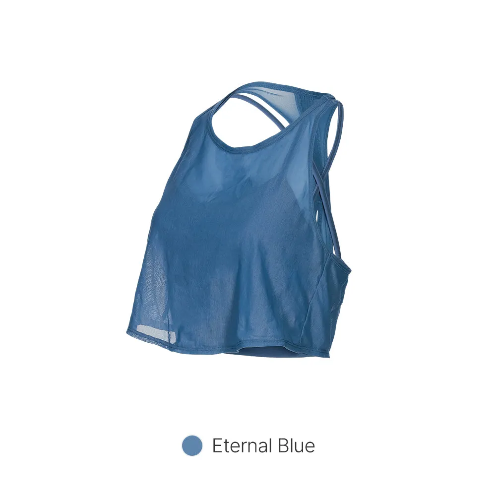 Airywin Mesh Layered Longline Bra