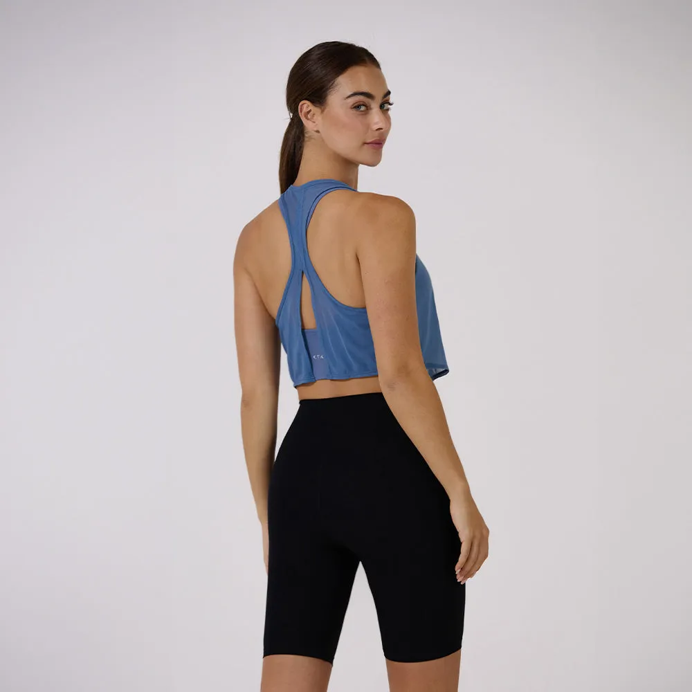 Airywin Mesh Layered Longline Bra