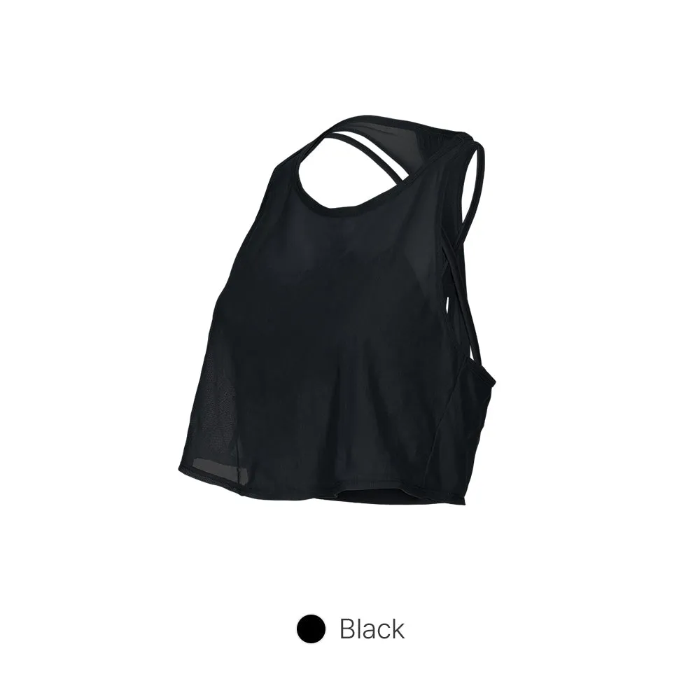 Airywin Mesh Layered Longline Bra