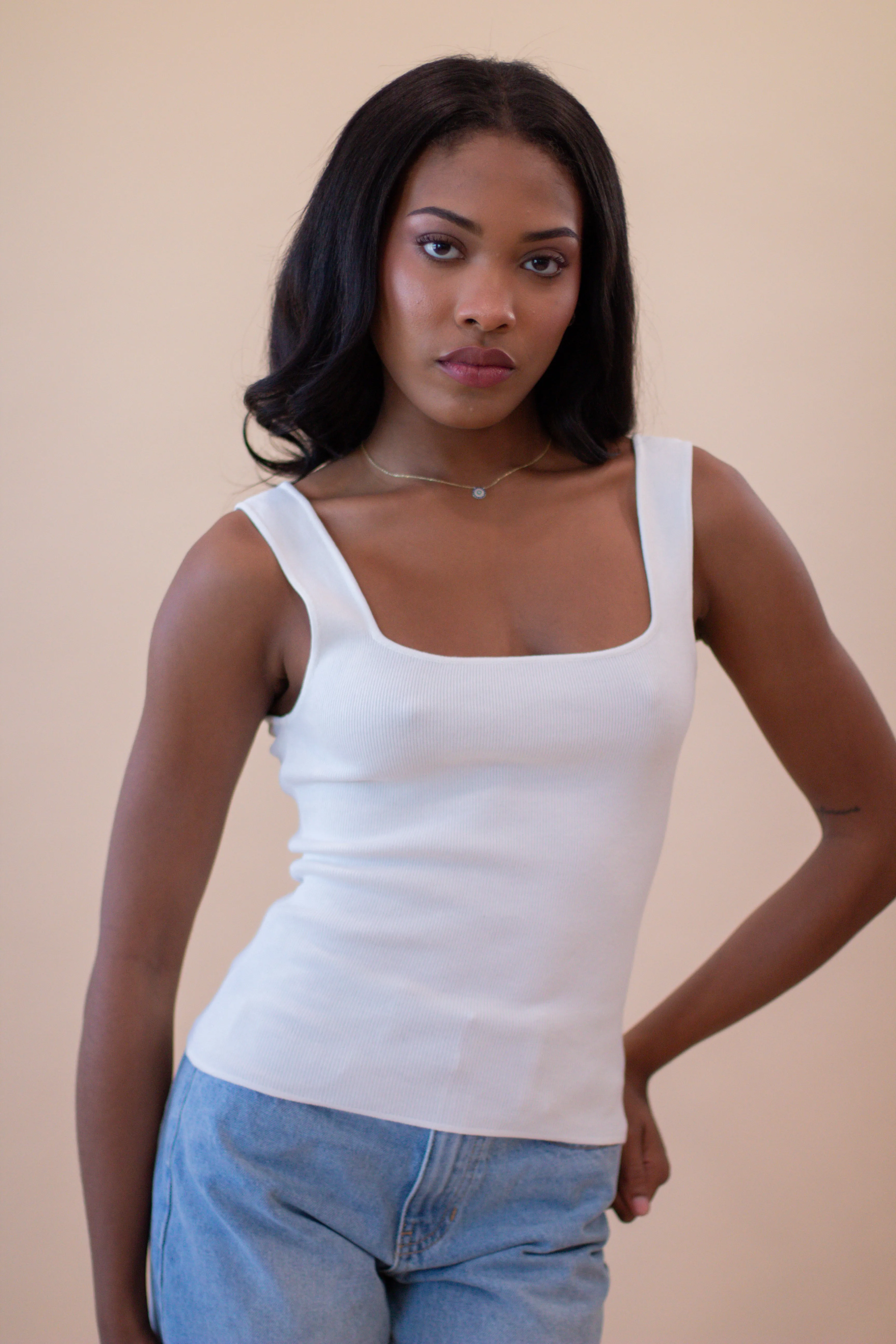 Amara Tank (White)