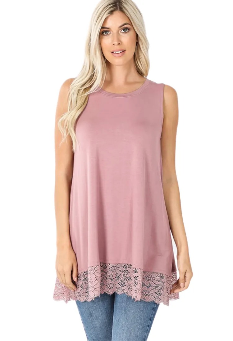 Angie Lace Tank