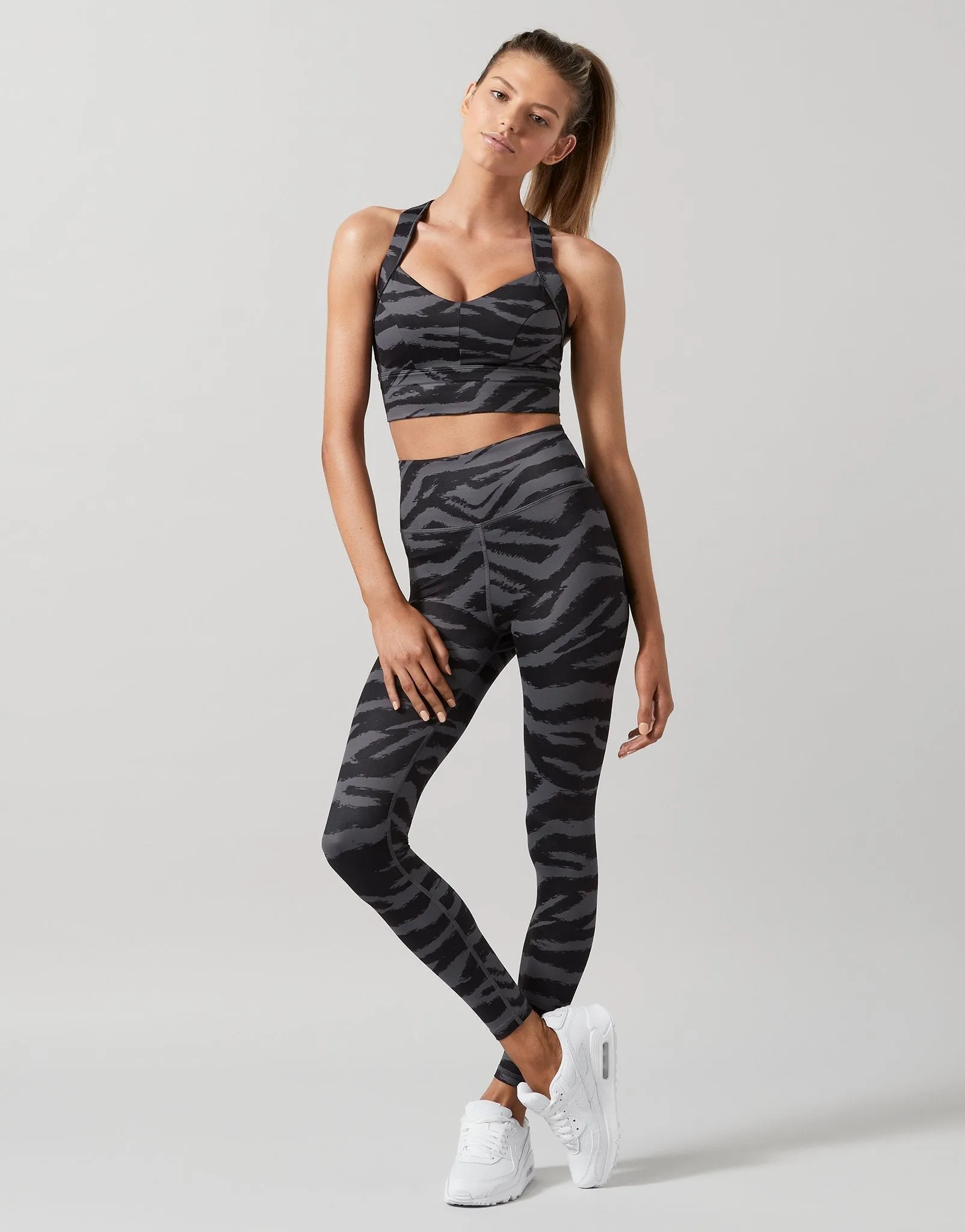Ariana - Slate Tiger Print