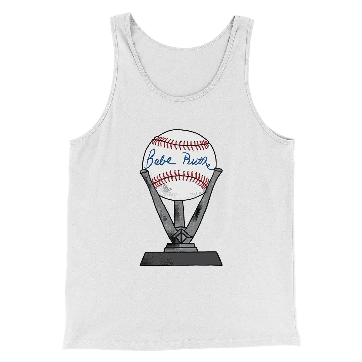 Babe Ruth Signed Ball Funny Movie Men/Unisex Tank Top