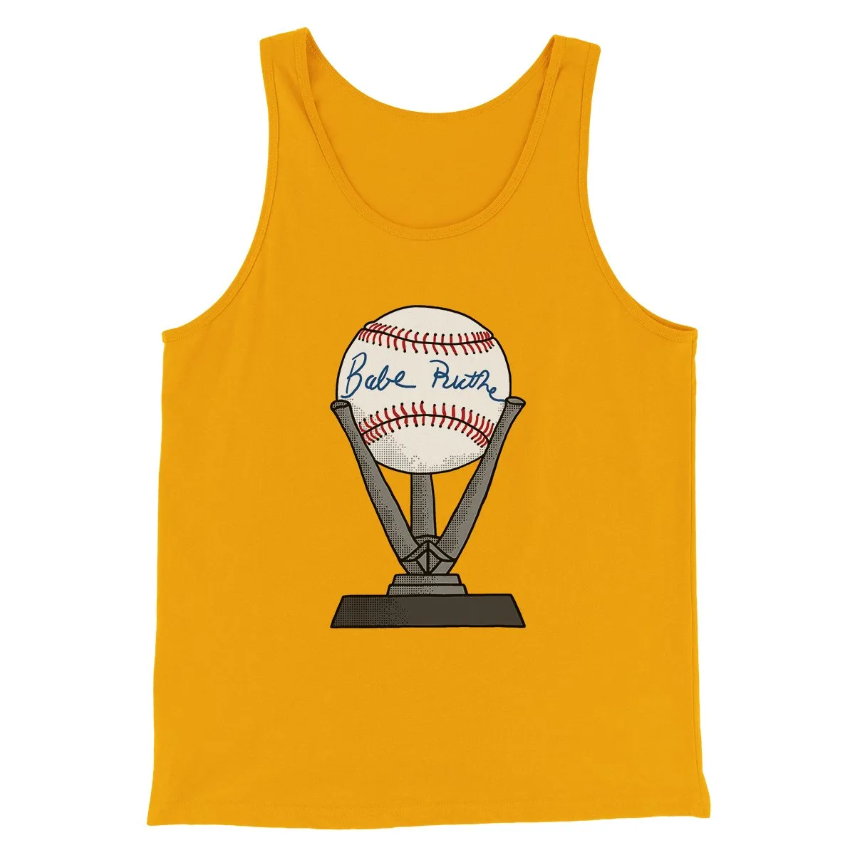 Babe Ruth Signed Ball Funny Movie Men/Unisex Tank Top