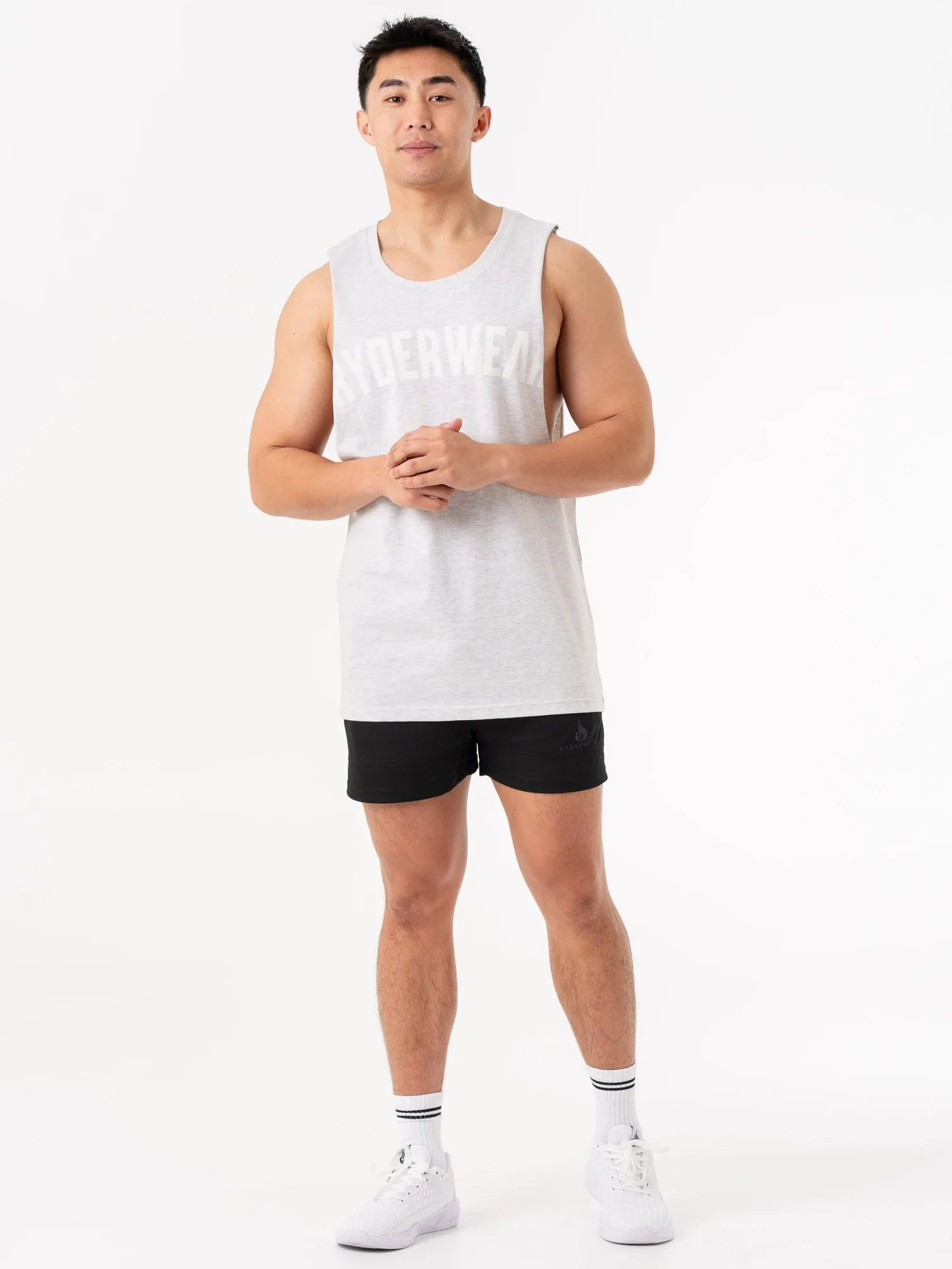 Baller Tank - Snow Marl