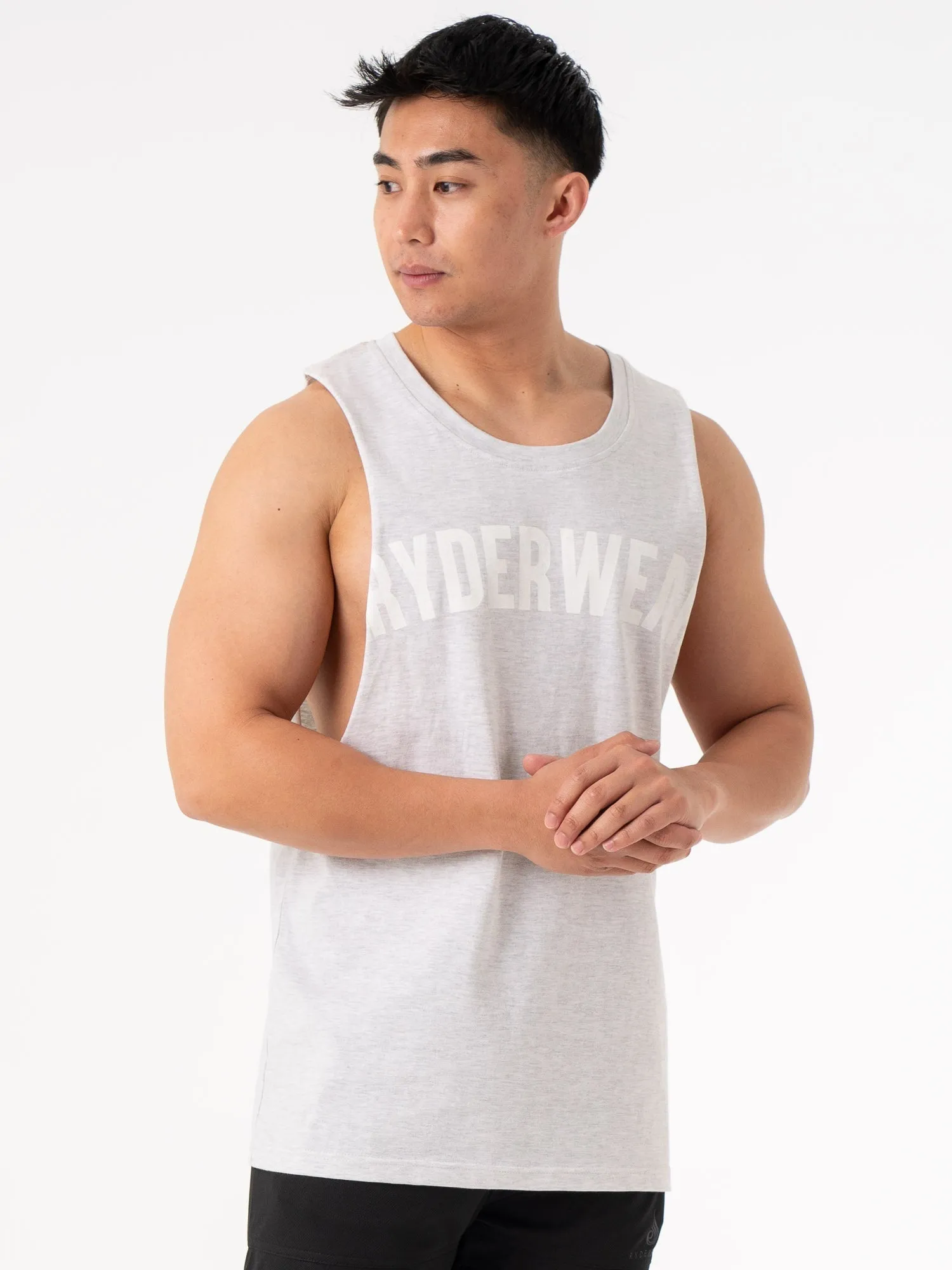 Baller Tank - Snow Marl