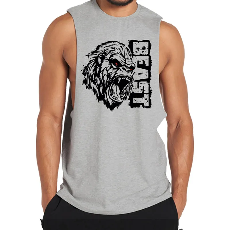 Beast Orangutan Graphic Tank Top
