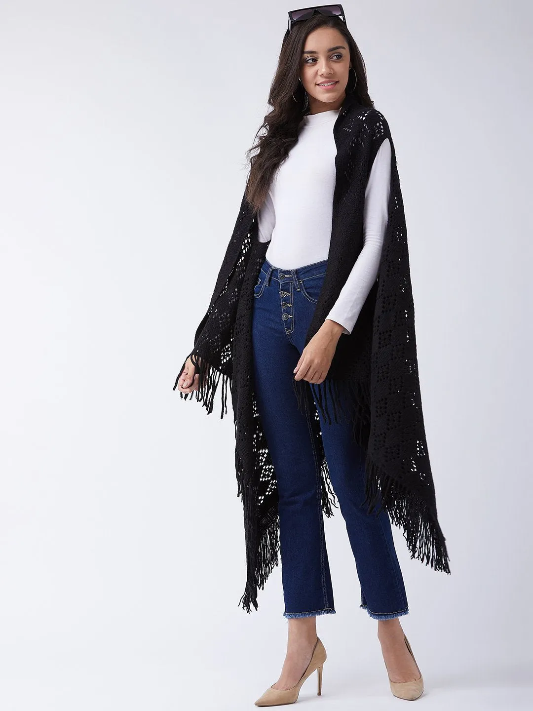 Black Winter Shrug
