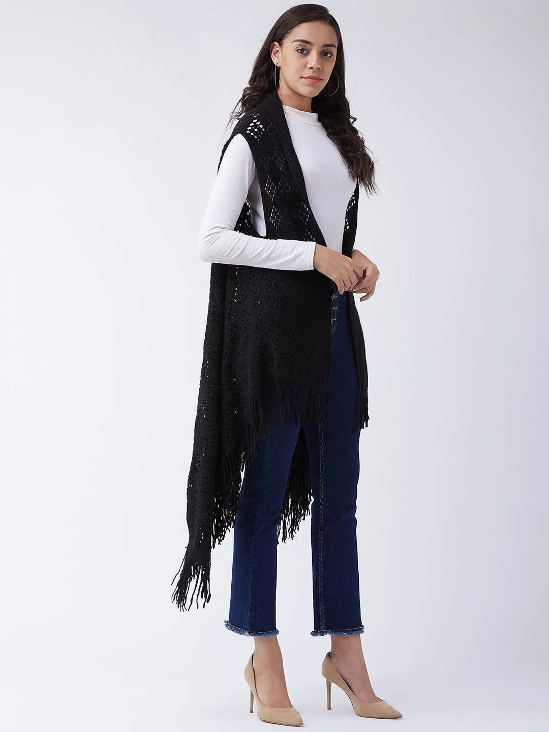 Black Winter Shrug