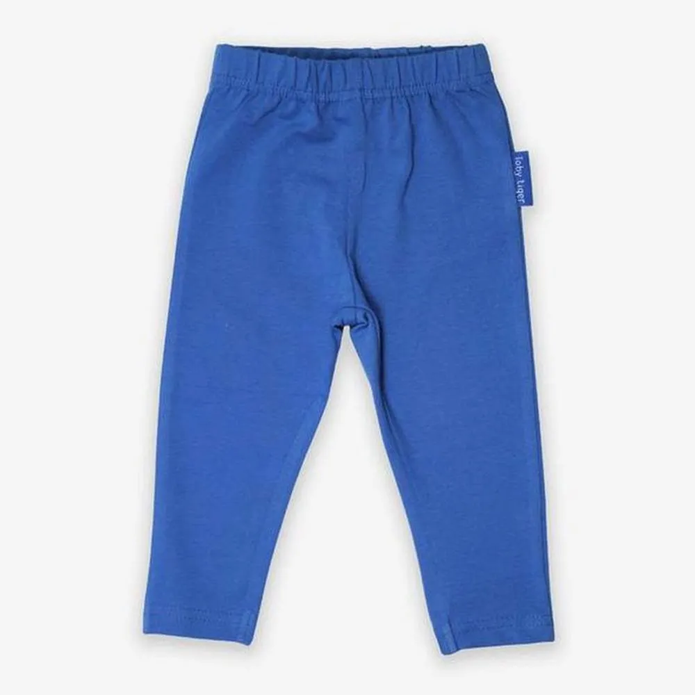 Blue Basic Leggings