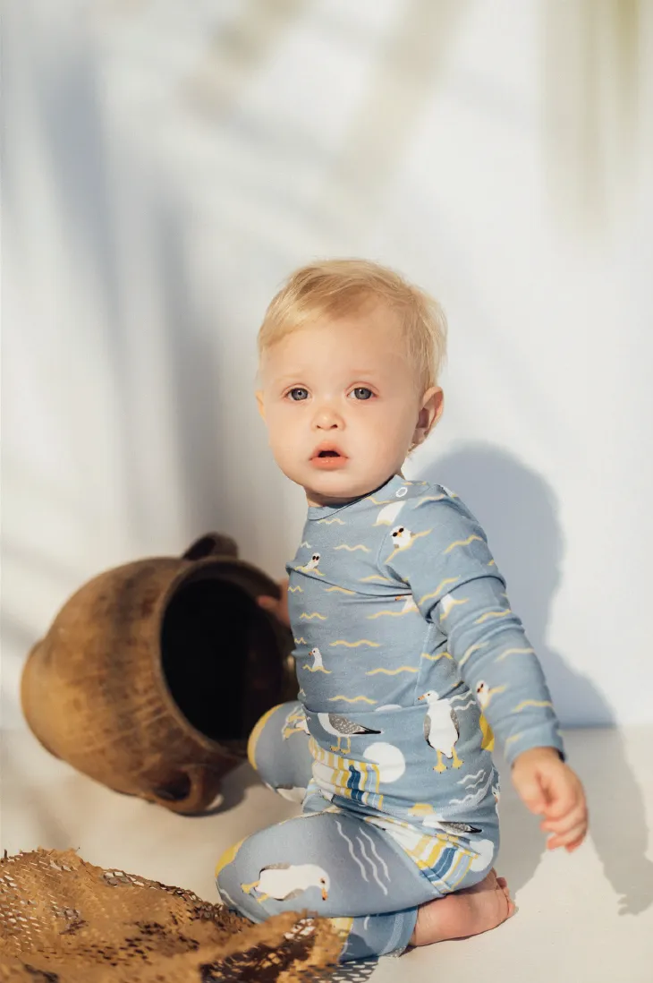 Blue Sea Bodysuit - LAST ONE 6-12 months