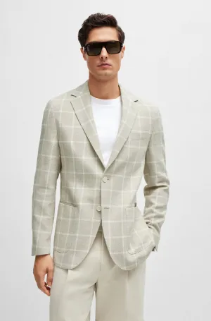 BOSS Blazers Regular Fit in Cotton Mix - C-JAYE-ELBOW-242 10259469 01-50514623