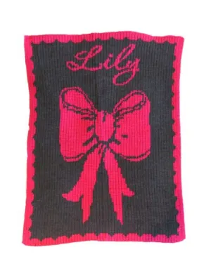 BOW & NAME BLANKET