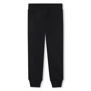 Boys Black Jogging Bottoms